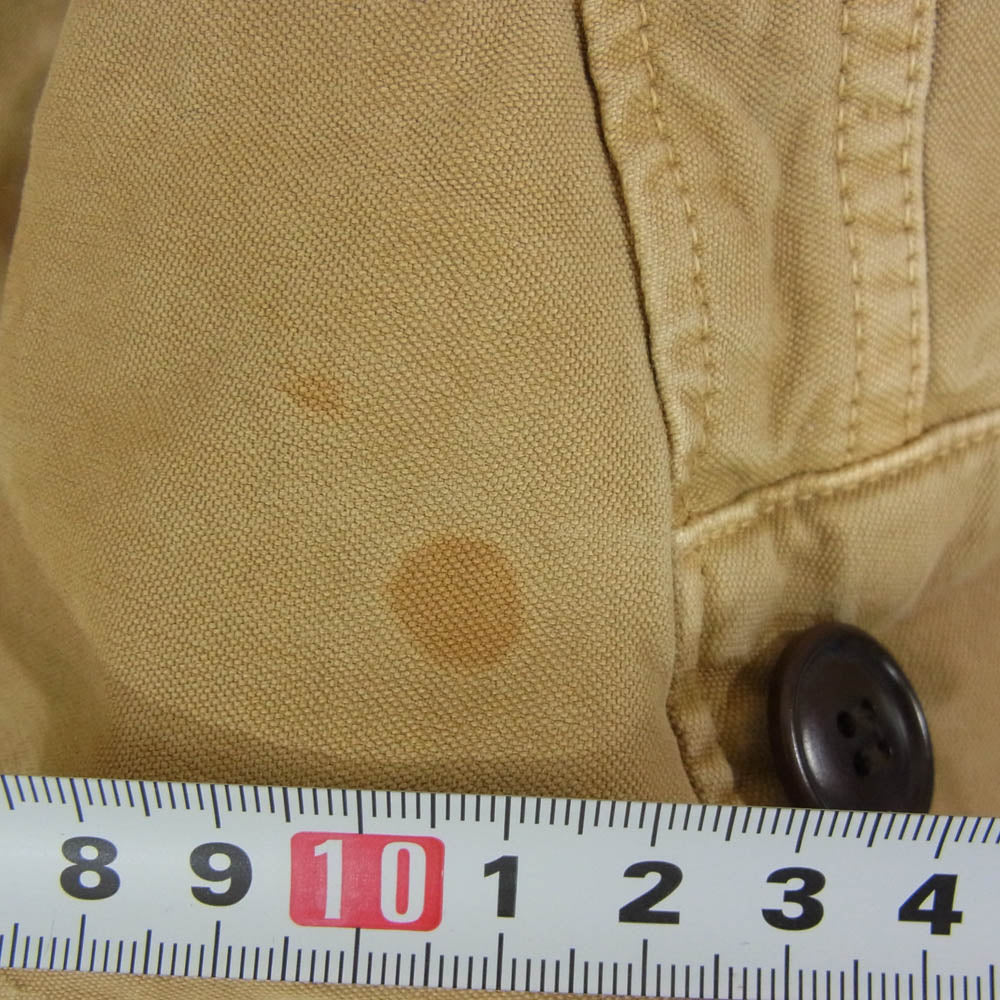 VISVIM ビズビム 15SS 0115105013021 ACHSE JACKET アクセ ミリタリー ジャケット カーキ系 4【中古】