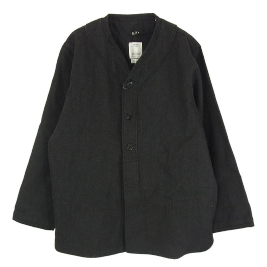 VISVIM ビズビム 18AW 0118205011025 DUGOUT SHIRT PARK RANGER L/S ダグアウト パークレンジャー 長袖 シャツ チャコール系 3【中古】
