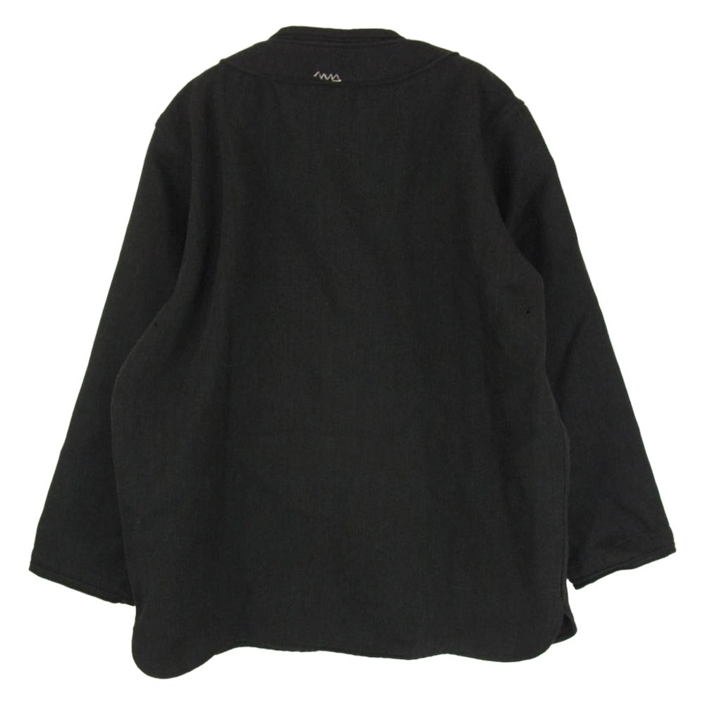 VISVIM ビズビム 18AW 0118205011025 DUGOUT SHIRT PARK RANGER L/S ダグアウト パークレンジャー 長袖 シャツ チャコール系 3【中古】