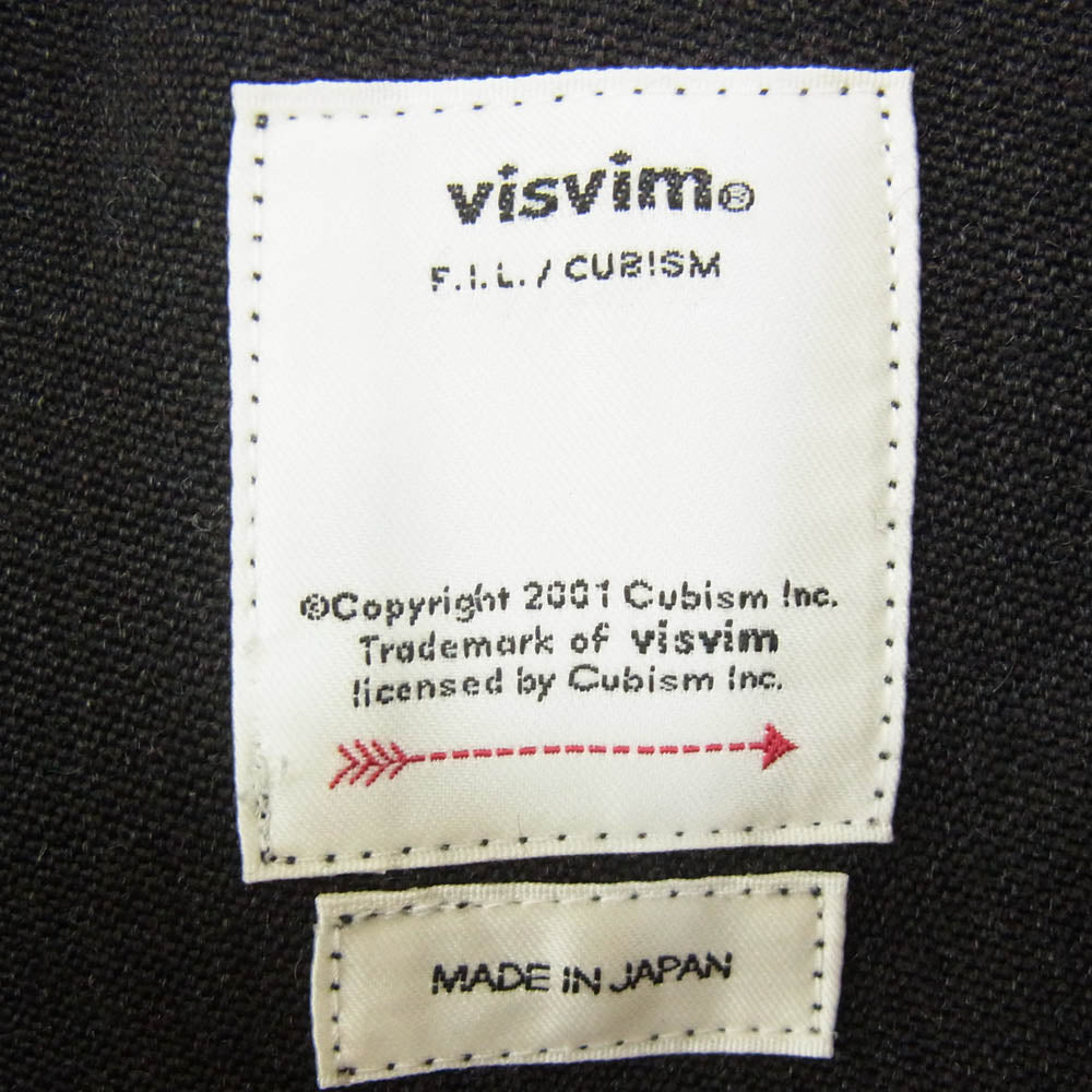 VISVIM ビズビム 18AW 0118205011025 DUGOUT SHIRT PARK RANGER L/S ダグアウト パークレンジャー 長袖 シャツ チャコール系 3【中古】