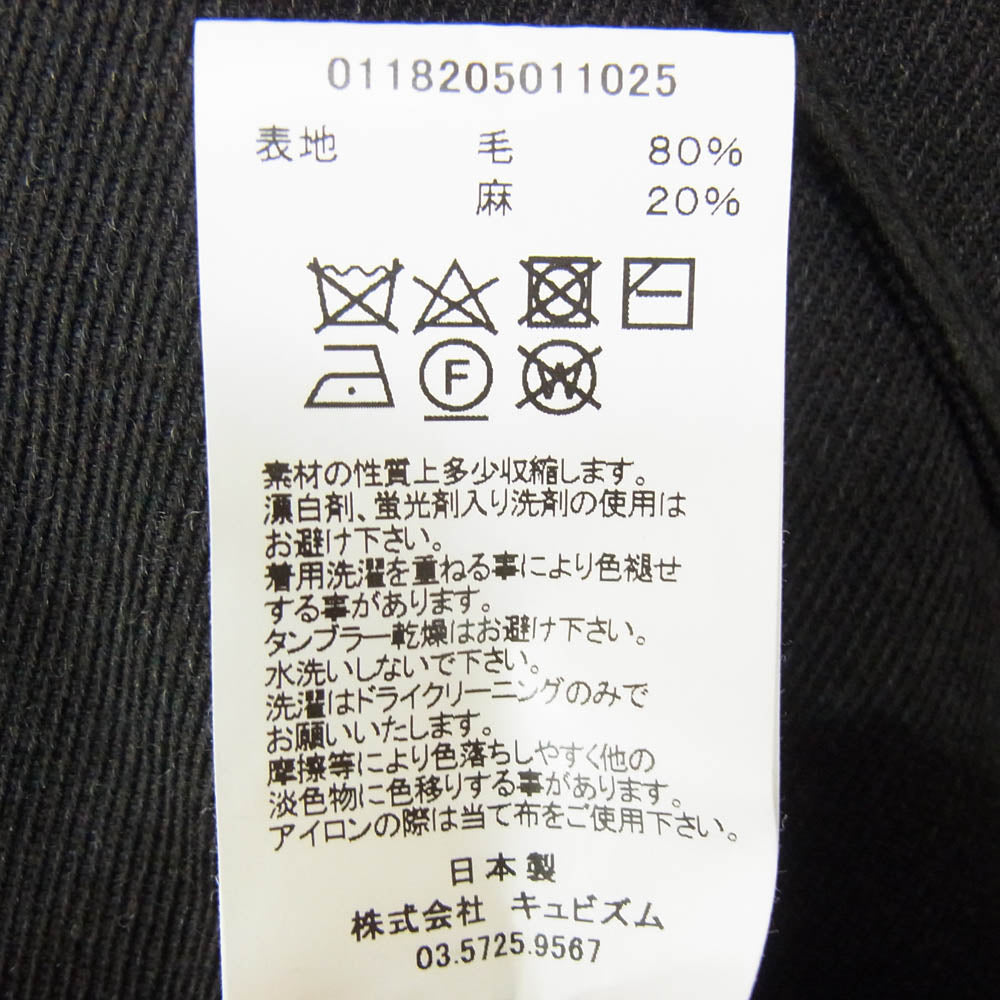 VISVIM ビズビム 18AW 0118205011025 DUGOUT SHIRT PARK RANGER L/S ダグアウト パークレンジャー 長袖 シャツ チャコール系 3【中古】