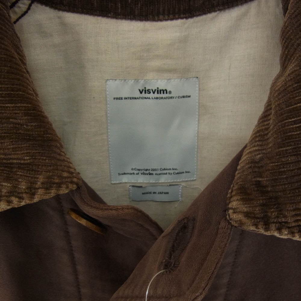 VISVIM ビズビム 13AW 0113205013022 MINIE HUNTING JKT 13AW ハンティング ジャケット ブラウン系 2【中古】