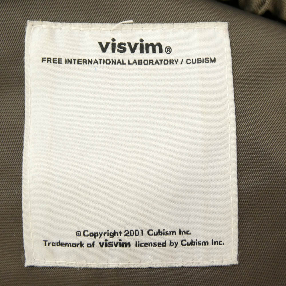 VISVIM ビズビム MILITARY BACKPACK ミリタリー コーデュロイ バックパック カーキ系【中古】