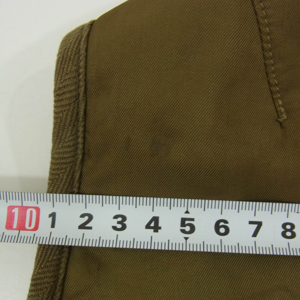 VISVIM ビズビム 19SS 0119105013023 IRIS LINER VEST 泥染め 加工 アイリス ライナー ベスト カーキ系 3【中古】