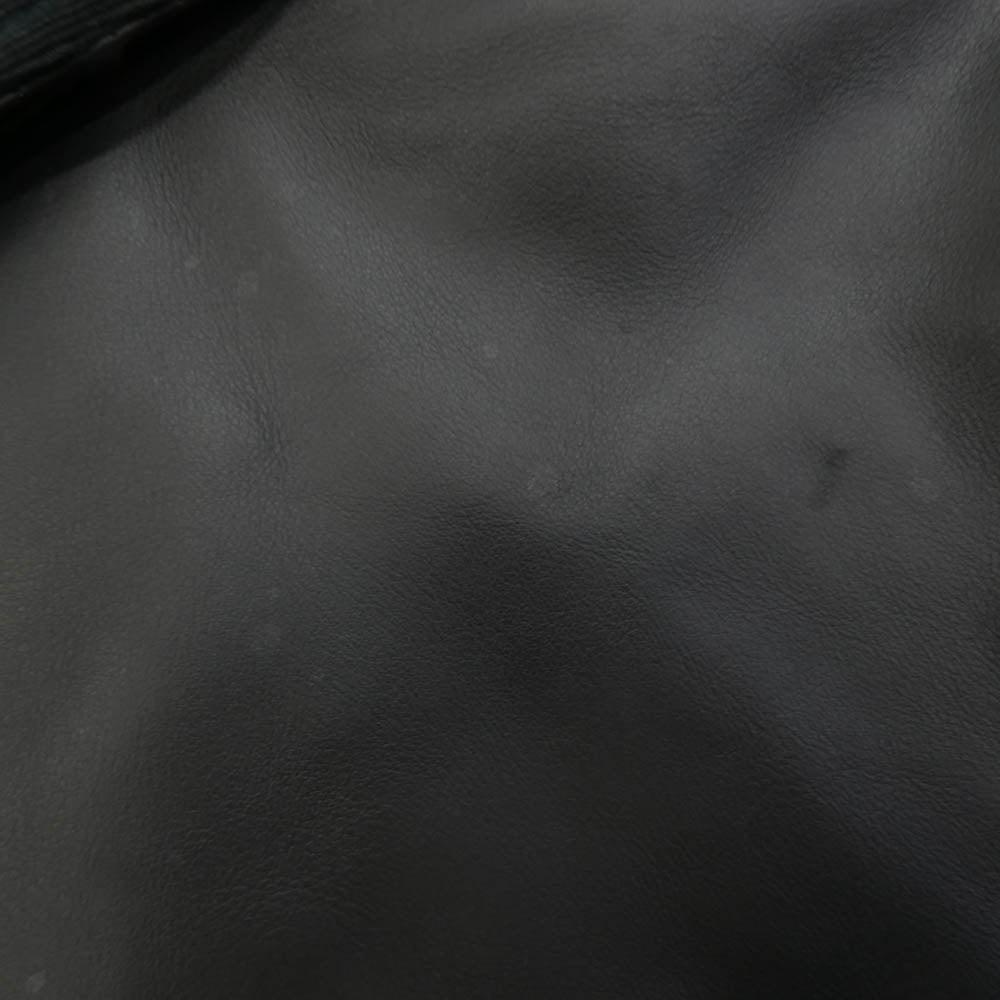 KADOYA カドヤ HEAD FACTORY ヘッドファクトリー BLACK BIRD ブラックバード レザーハーフコート レザージャケット ブラック系 L【中古】