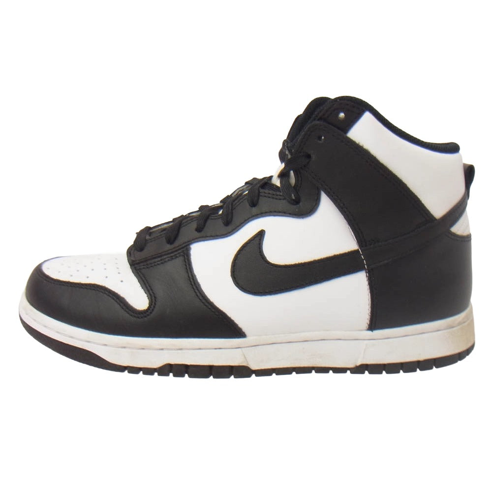 NIKE ナイキ DD1399-105 Dunk High Championship White ダンク ハイ チャンピオンシップ ホワイト ハイカットスニーカー ブラック系 ホワイト系 27cm【中古】