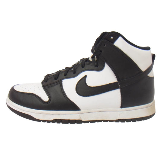 NIKE ナイキ DD1399-105 Dunk High Championship White ダンク ハイ チャンピオンシップ ホワイト ハイカットスニーカー ブラック系 ホワイト系 27cm【中古】