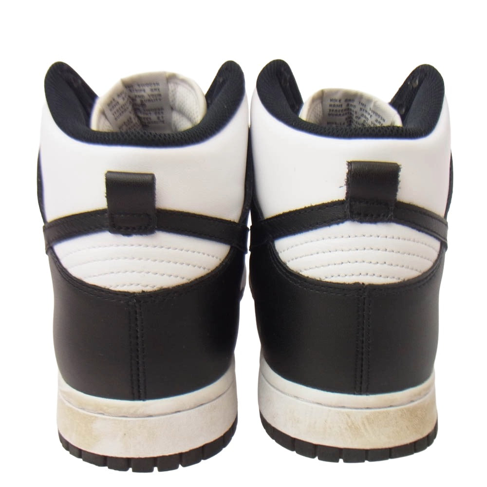 NIKE ナイキ DD1399-105 Dunk High Championship White ダンク ハイ チャンピオンシップ ホワイト ハイカットスニーカー ブラック系 ホワイト系 27cm【中古】