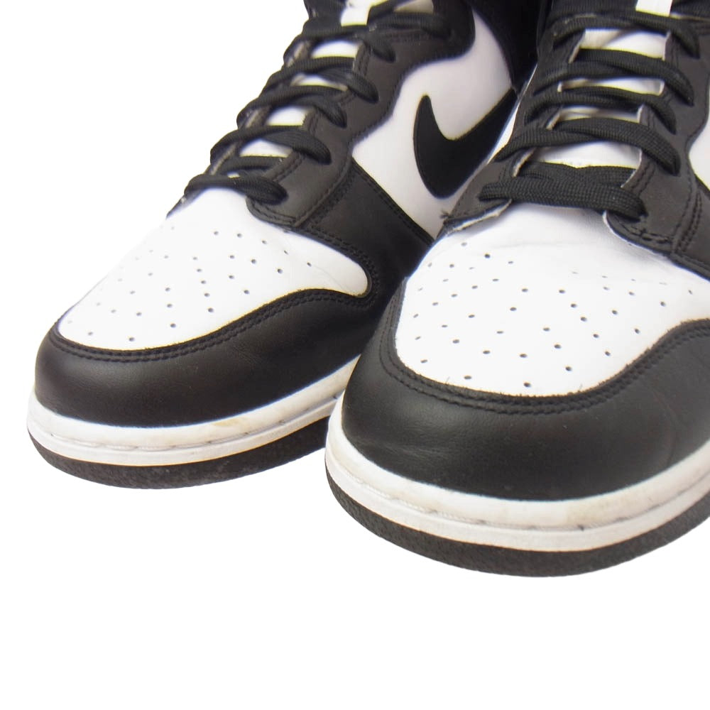 NIKE ナイキ DD1399-105 Dunk High Championship White ダンク ハイ チャンピオンシップ ホワイト ハイカットスニーカー ブラック系 ホワイト系 27cm【中古】