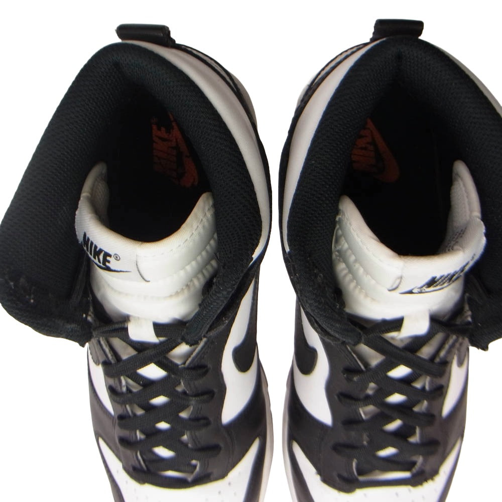 NIKE ナイキ DD1399-105 Dunk High Championship White ダンク ハイ チャンピオンシップ ホワイト ハイカットスニーカー ブラック系 ホワイト系 27cm【中古】