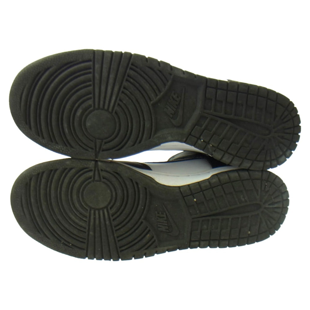 NIKE ナイキ DD1399-105 Dunk High Championship White ダンク ハイ チャンピオンシップ ホワイト ハイカットスニーカー ブラック系 ホワイト系 27cm【中古】