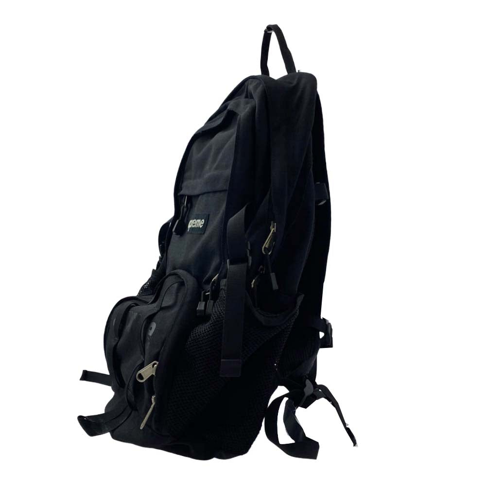 Supreme シュプリーム 15SS backpack バックパック リュック デイパック ブラック系【中古】