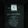 BALENCIAGA バレンシアガ 20AW 541709 WFP 裏起毛 スウェット プルオーバー パーカー ブラック系 S【中古】