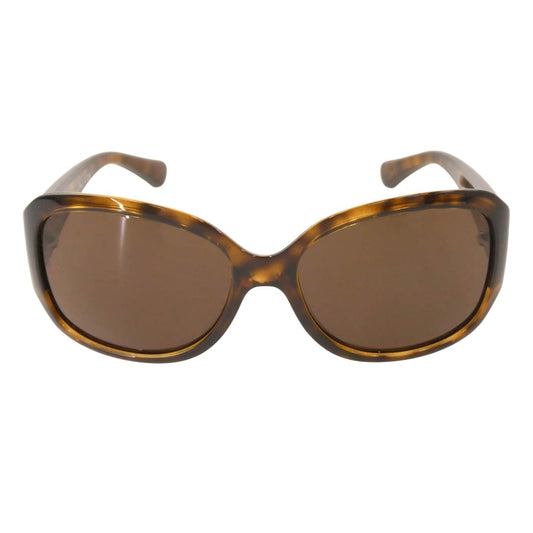 DOLCE&GABBANA ドルチェアンドガッバーナ 8065 イタリア製 オーバル バタフライ サングラス ブラウン系 59□16　130【中古】