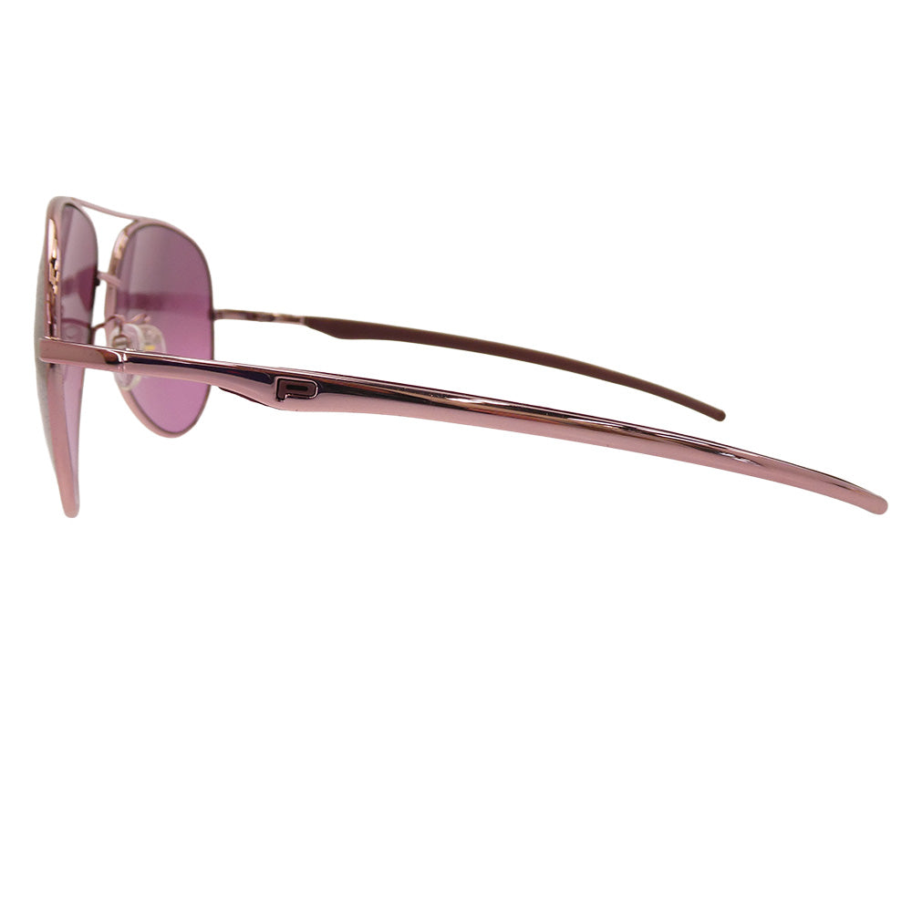 ポリス 8054 ティアドロップ ツーブリッジ サングラス パープル系【中古】