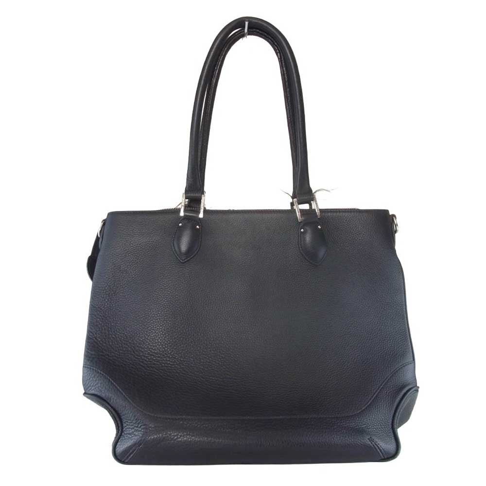 PELLE MORBIDA ペッレモルビダ PMO-MB048 Maiden Voyage メイデンボヤージュ シュリンクレザー IDカードホイッスル付き ビジネストートバッグ ネイビー系【中古】