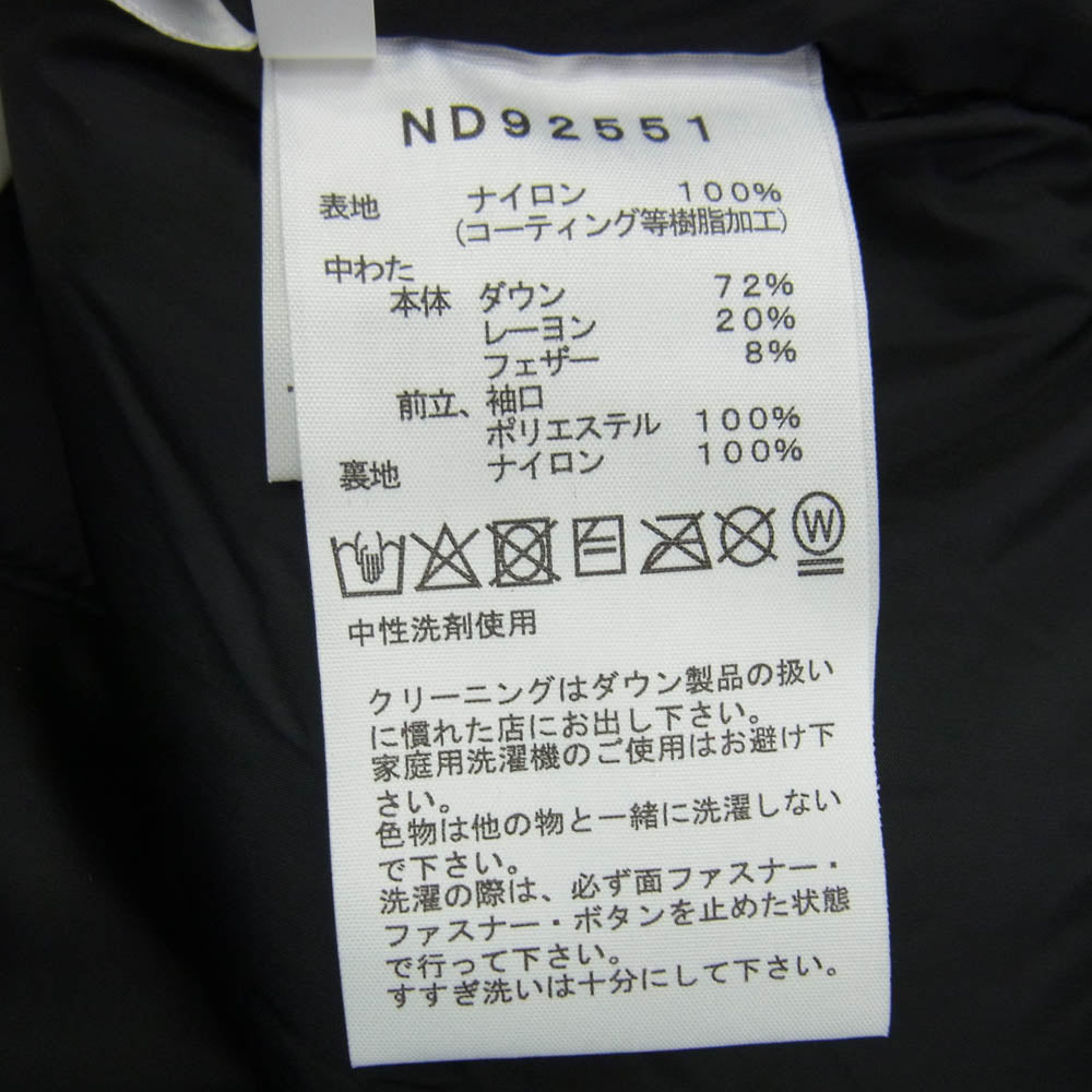 THE NORTH FACE ノースフェイス 25AW ND92551 Baltro Light Jacket バルトロライトジャケット ダウンジャケット ブラック系 L【新古品】【未使用】【中古】