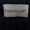 MONCLER モンクレール I20919C00012 M2106 モンクレールジャパンタグ GIROCOLLO TRICOT ワッペン付 モヘヤ混 ウールニット セーター ネイビー系 M【中古】