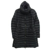 MONCLER モンクレール 420934936800 VERNDIS 襟着脱可能 ハイネック 2WAY ダウンコート ダウンジャケット ブラック系 00【中古】