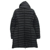 MONCLER モンクレール 420934936800 VERNDIS 襟着脱可能 ハイネック 2WAY ダウンコート ダウンジャケット ブラック系 00【中古】