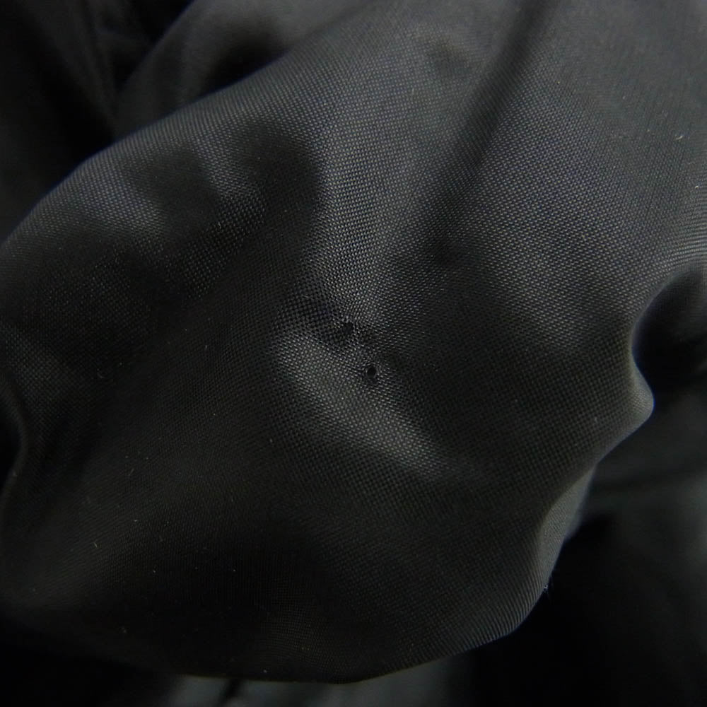 MONCLER モンクレール 420934936800 VERNDIS 襟着脱可能 ハイネック 2WAY ダウンコート ダウンジャケット ブラック系 00【中古】