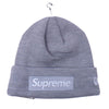 Supreme シュプリーム NEW ERA Box Logo beanie ニューエラ ボックスロゴ ビーニー ニットキャップ グレー系【新古品】【未使用】【中古】