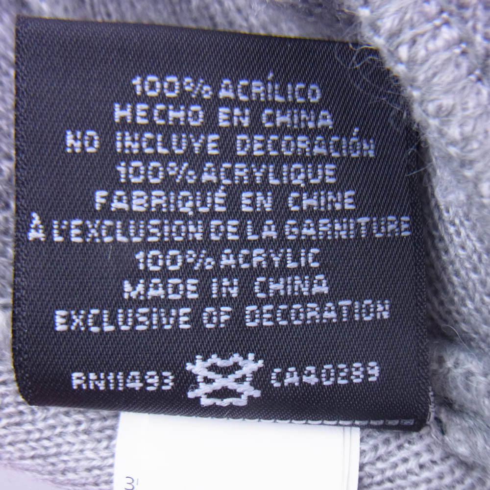 Supreme シュプリーム NEW ERA Box Logo beanie ニューエラ ボックスロゴ ビーニー ニットキャップ グレー系【新古品】【未使用】【中古】