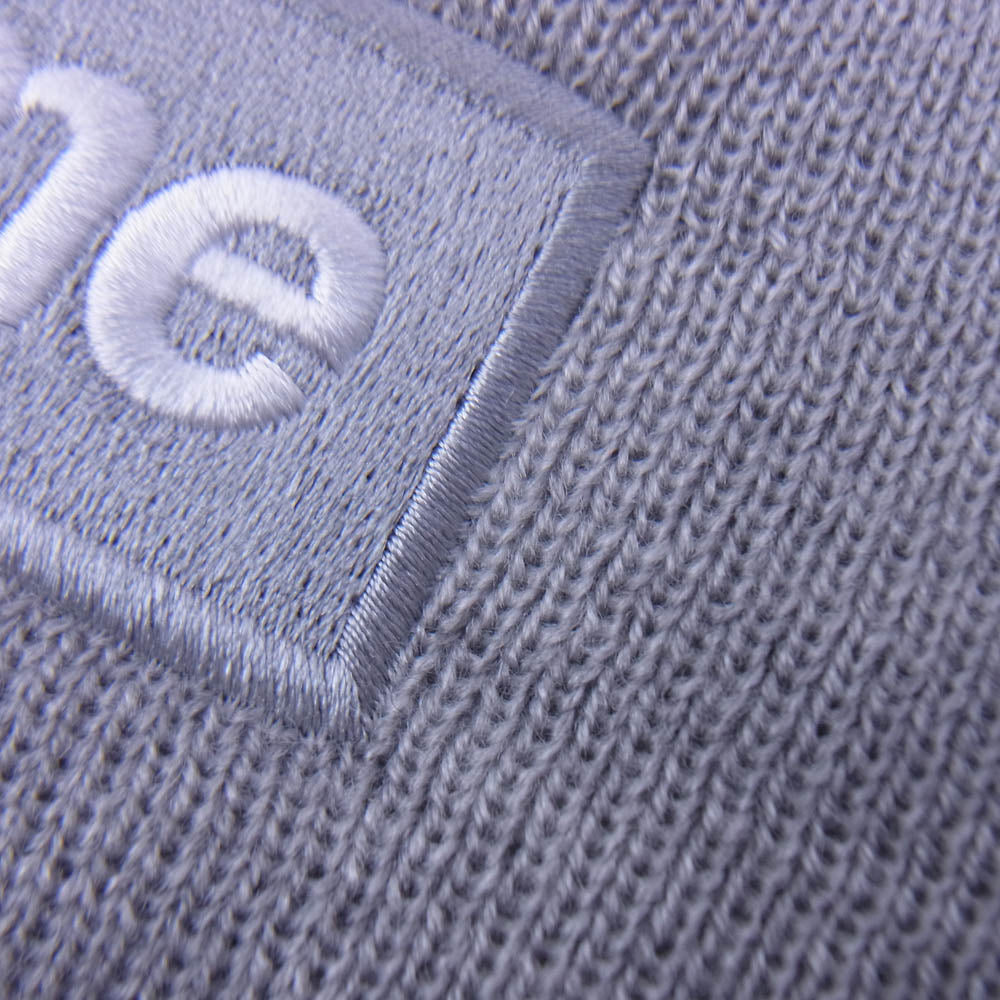 Supreme シュプリーム NEW ERA Box Logo beanie ニューエラ ボックスロゴ ビーニー ニットキャップ グレー系【新古品】【未使用】【中古】