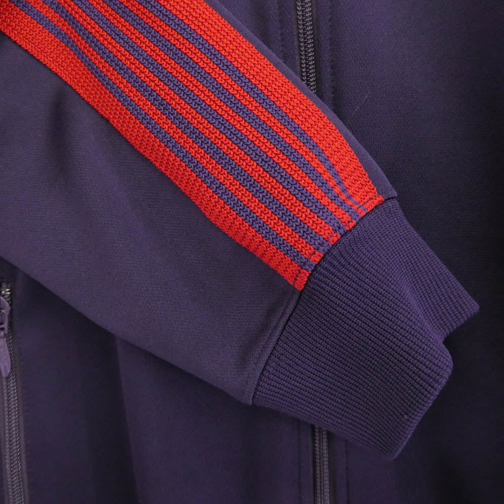 Needles ニードルス 22AW LQ227 Track Jacket 刺繍 トラック ジャケット パープル系 L【美品】【中古】