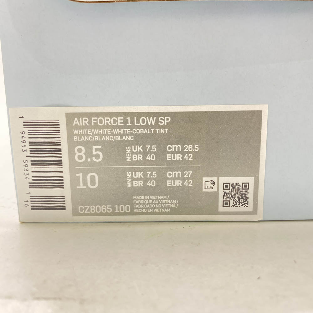 NIKE ナイキ CZ8065-100 × Drake NOCTA Air Force 1 Low ドレイク ノクタ エアフォース1 ロー スニーカー ホワイト系 26.5cm【極上美品】【中古】