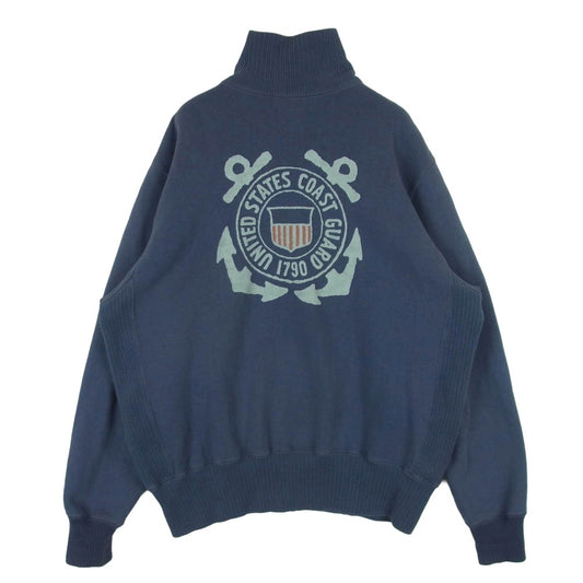 TOY'S McCOY トイズマッコイ WARNER BROS ワーナーブラザーズ ジップアップ スウェット ジャケット ブルー系 40【中古】