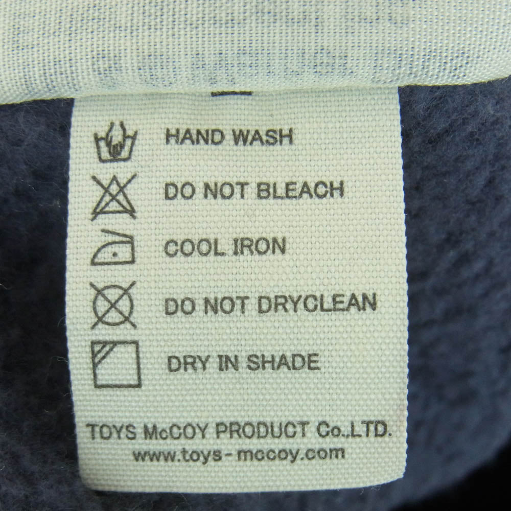 TOY'S McCOY トイズマッコイ WARNER BROS ワーナーブラザーズ ジップアップ スウェット ジャケット ブルー系 40【中古】