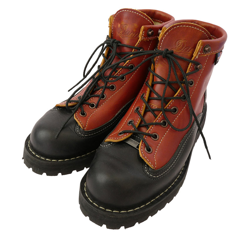 Danner ダナー 15602 USA製 BULL RIDGE BLACK CHERRY ブルー ライド ブラック チェリー トレッキング ブーツ ブラック系 ブラウン系 US 9.5【中古】