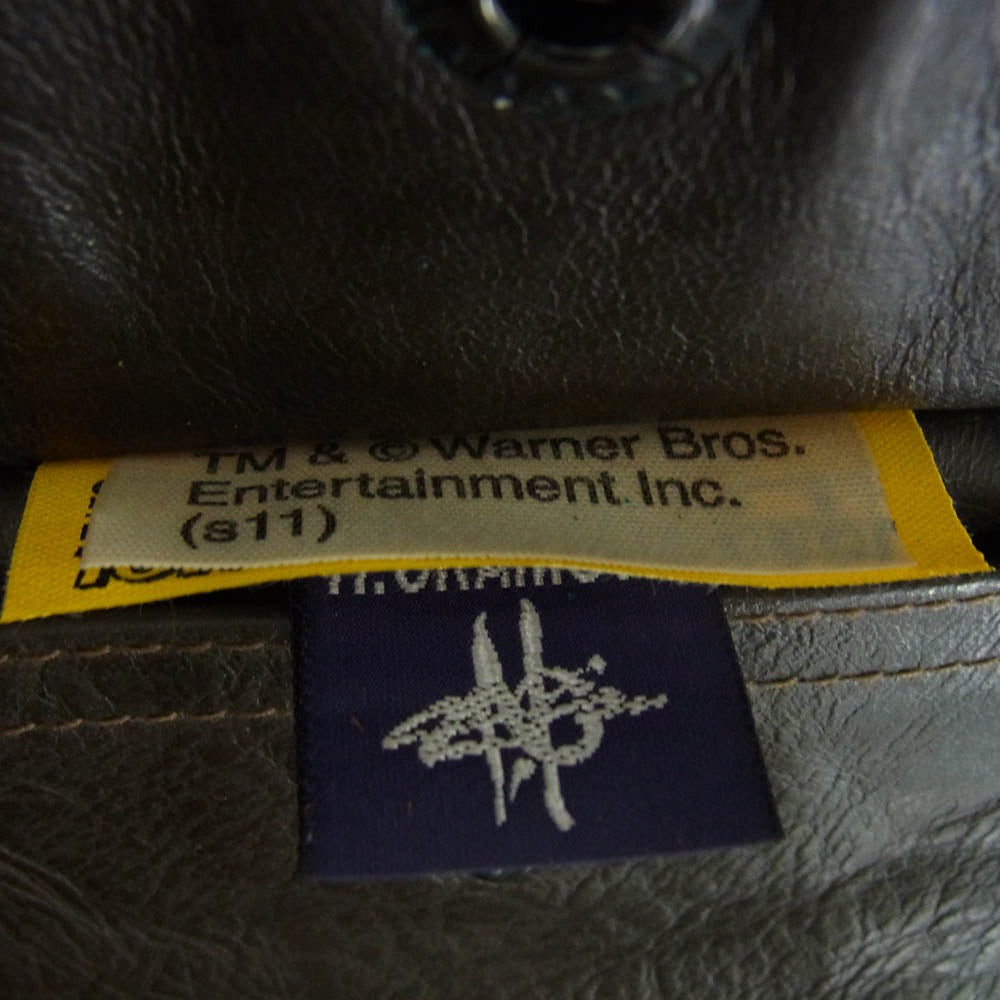 TOY'S McCOY トイズマッコイ TYPE A-2 ROUGH WEAR CLOTHING ラフウェア 実名 1939 ハンプトリップ レザー ジャケット ブラウン系 40【中古】