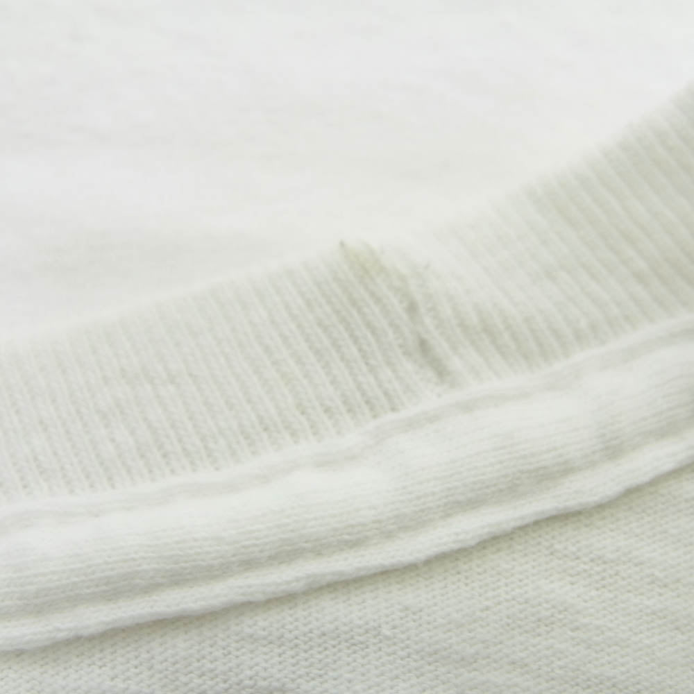 TENDERLOIN テンダーロイン 22SS LONG SLEEVE TEE POCKET ロングスリーブ ポケット 長袖 Tシャツ カットソー ホワイト系 L【中古】