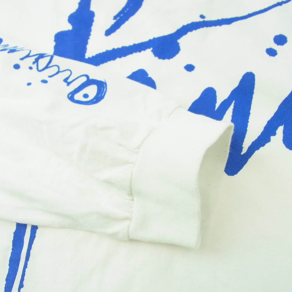 TENDERLOIN テンダーロイン LONG SLEEVE TEE 2D ロングスリーブ 長袖 Tシャツ カットソー ホワイト系 L【中古】