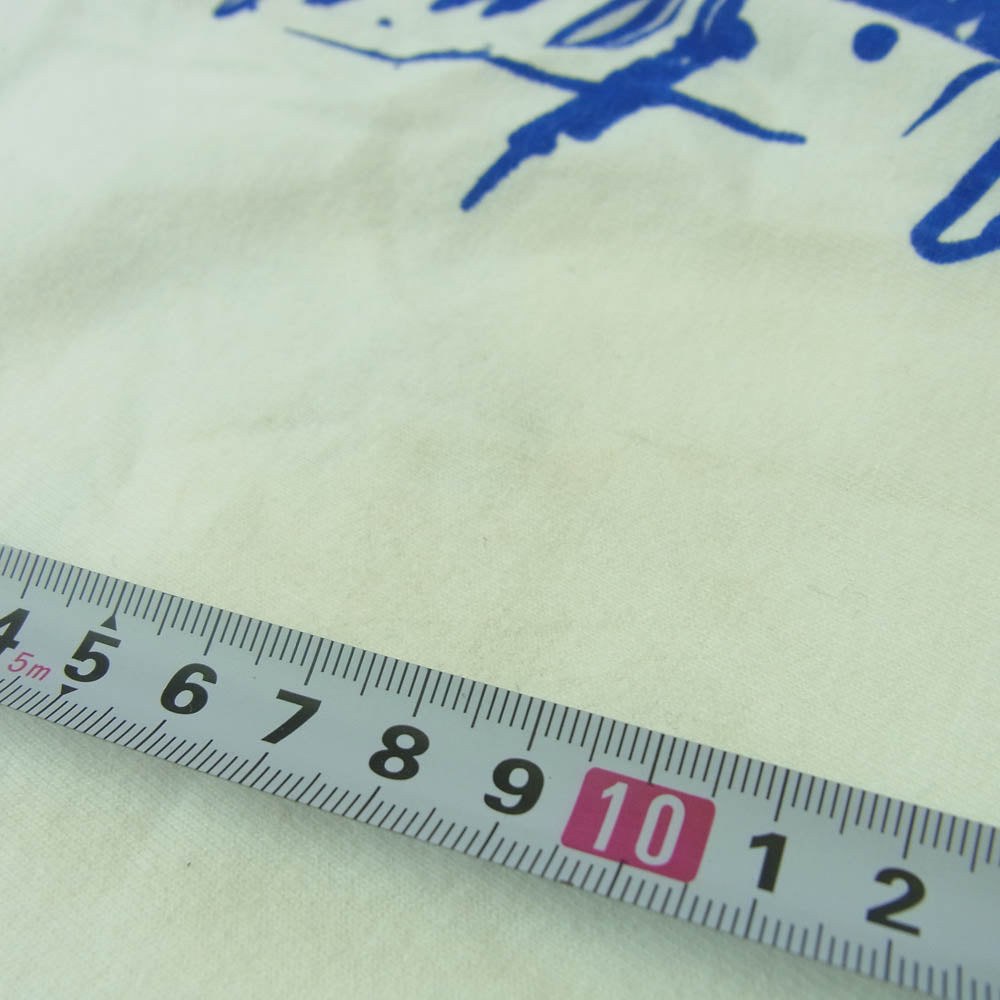 TENDERLOIN テンダーロイン LONG SLEEVE TEE 2D ロングスリーブ 長袖 Tシャツ カットソー ホワイト系 L【中古】