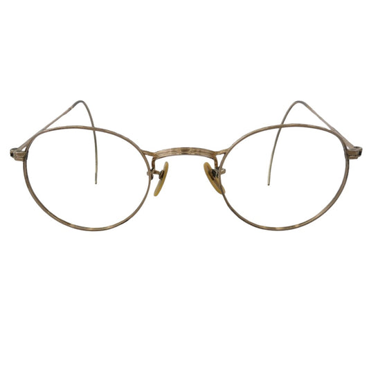 シュロン VINTAGE ヴィンテージ HIBO 眼鏡 メガネ 12KGF 彫金フレーム ゴールド系【中古】