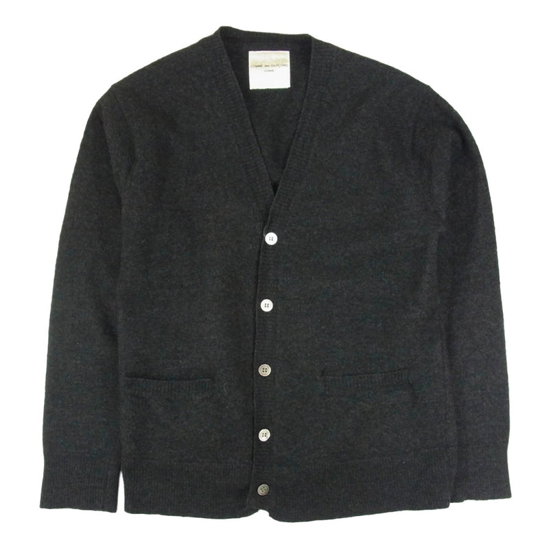 COMME des GARCONS HOMME コムデギャルソンオム AD1998 IN010140 90s 98年製 ヴィンテージ アーカイブ ニット カーディガン グレー系 サイズ表記無【中古】