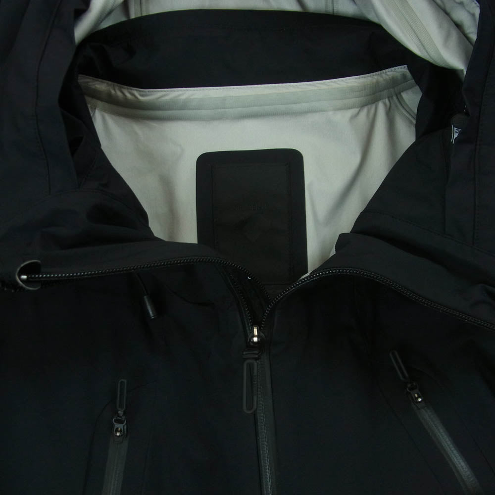 DESCENTE デサント DAMVGK30X ALLTERRAIN HARD SHELL JACKET CREAS オルテライン クレアス ハードシェル ジャケット ブラック系 L【中古】