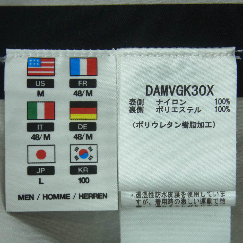 DESCENTE デサント DAMVGK30X ALLTERRAIN HARD SHELL JACKET CREAS オルテライン クレアス ハードシェル ジャケット ブラック系 L【中古】