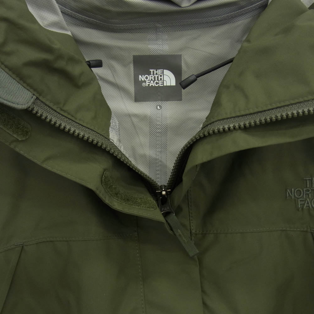 THE NORTH FACE ノースフェイス NP61930 DOTSHOT JACKET ドットショットジャケット マウンテンパーカー カーキ カーキ系 L【中古】