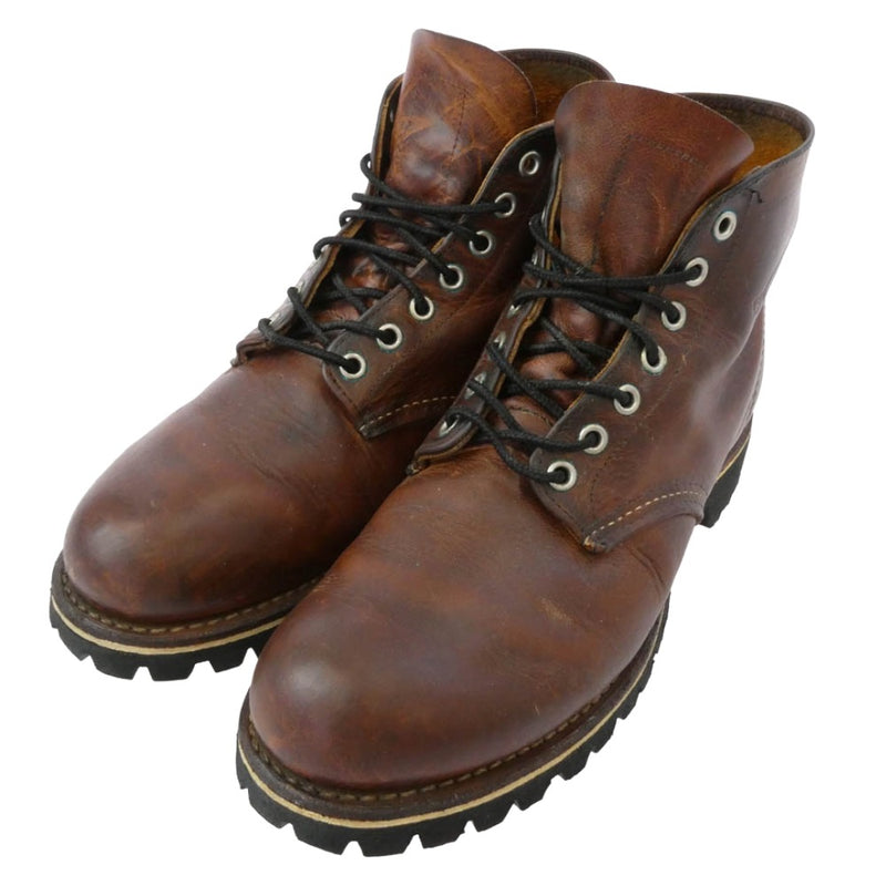 RED WING レッドウィング 9111 6-inch Classic Round 6インチ クラシック ラウンド ワークブーツ ブーツ ブラウン系 26.5cm【中古】