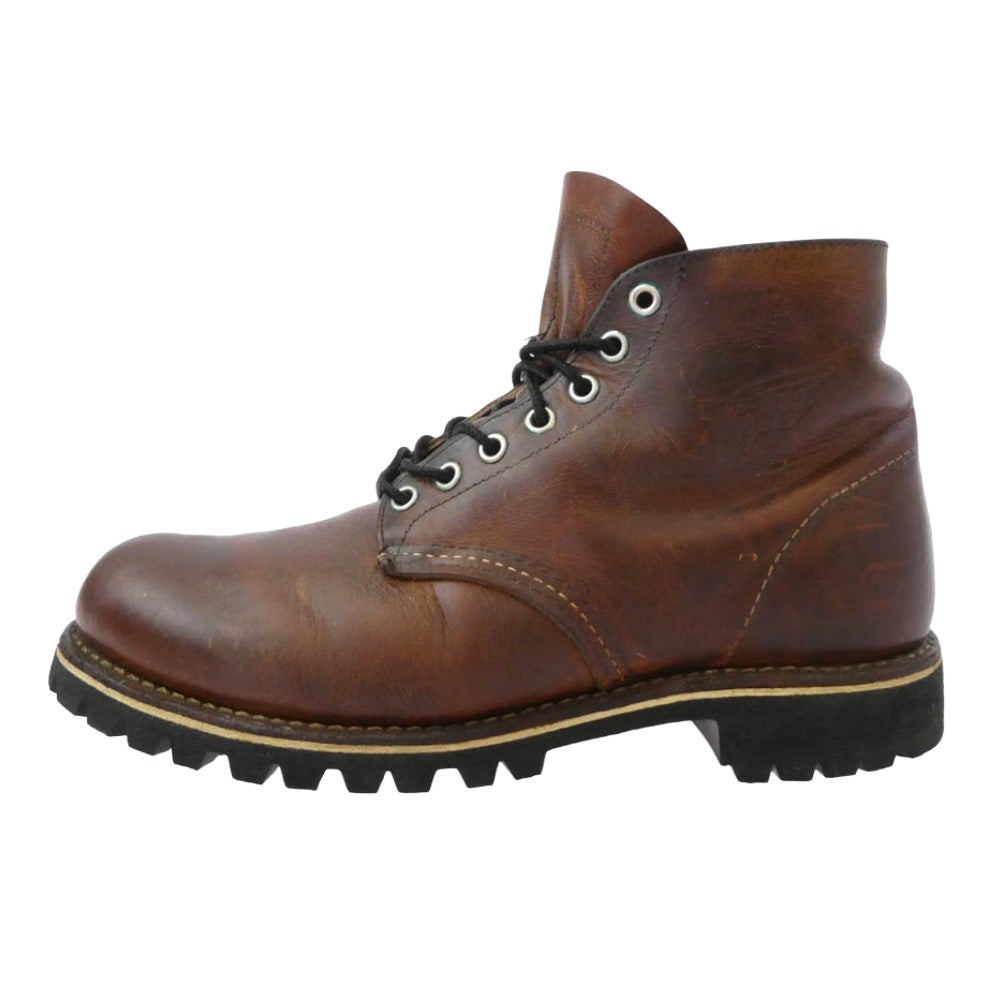 RED WING レッドウィング 9111 6-inch Classic Round 6インチ クラシック ラウンド ワークブーツ ブーツ ブラウン系 26.5cm【中古】