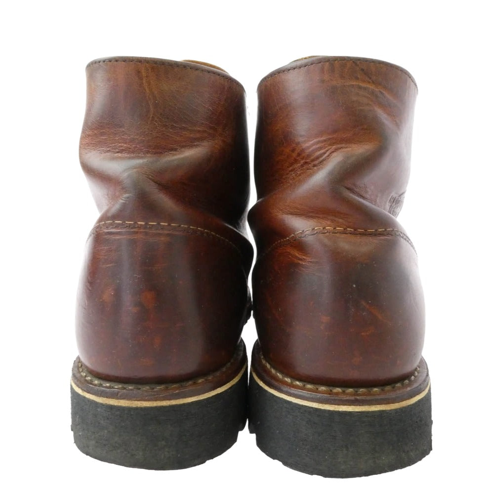 RED WING レッドウィング 9111 6-inch Classic Round 6インチ クラシック ラウンド ワークブーツ ブーツ ブラウン系 26.5cm【中古】