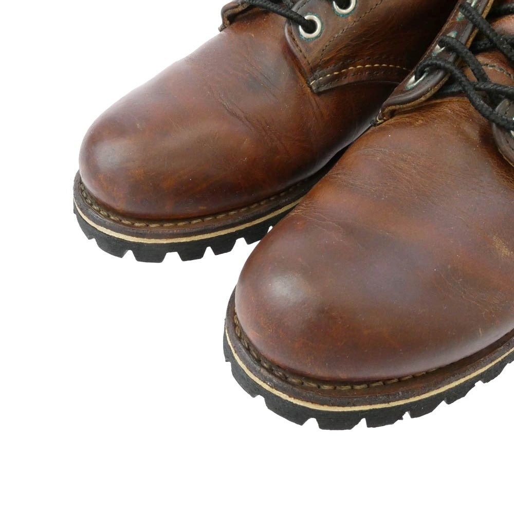 RED WING レッドウィング 9111 6-inch Classic Round 6インチ クラシック ラウンド ワークブーツ ブーツ ブラウン系 26.5cm【中古】
