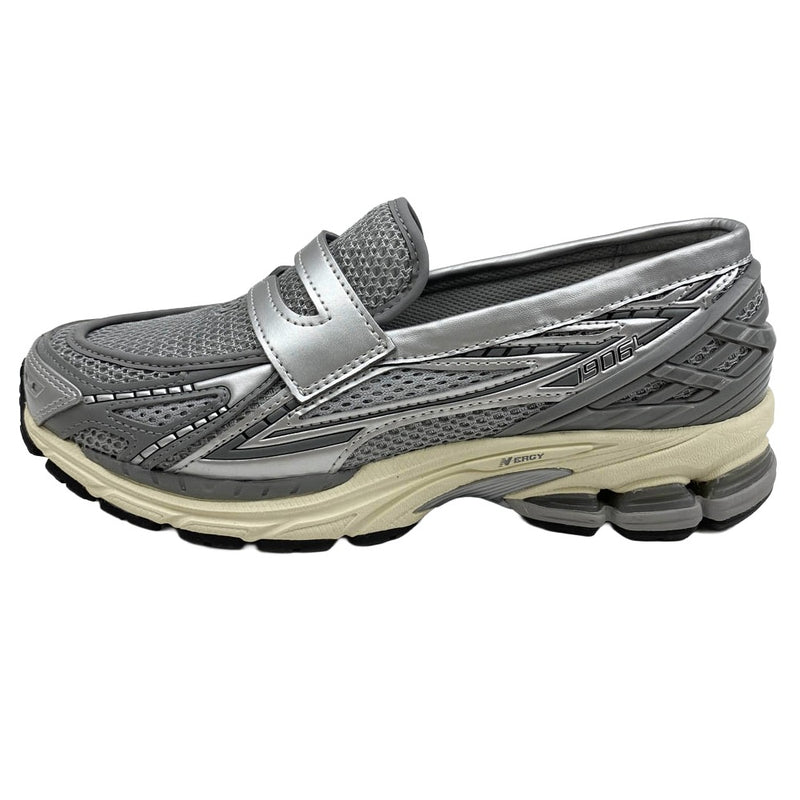 NEW BALANCE ニューバランス U1906LAE SILVER LOAFER シルバー シューズ ローファー グレー系 26cm【中古】