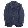 Luigi Borrelli ルイジ・ボレッリ BA-CI5012 イタリア製 テーラードジャケット ウール 3B ジャケット ネイビー系 42【中古】