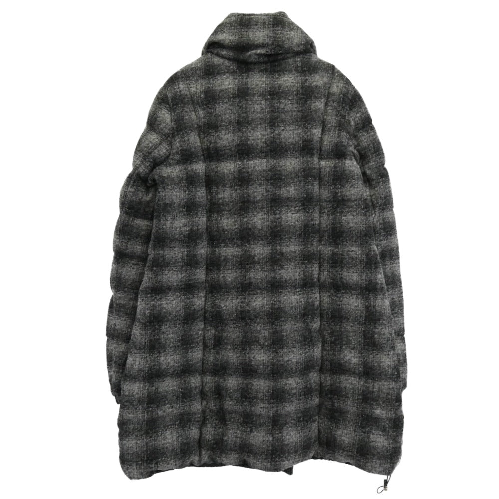 TATRAS タトラス LTA-4229C レディース ウールチェック ダウン コート グレー系 04【中古】
