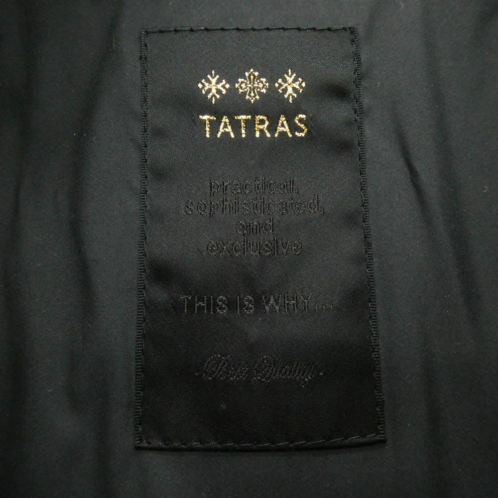TATRAS タトラス LTA-4229C レディース ウールチェック ダウン コート グレー系 04【中古】